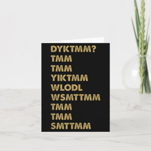 Känner du till Muffinmannen_ Dyktmm_ Rolig Nostalg Kort