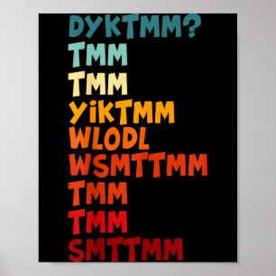 Känner Du Till Muffinsmannen Dyktmm Nostalgi Rolig Poster