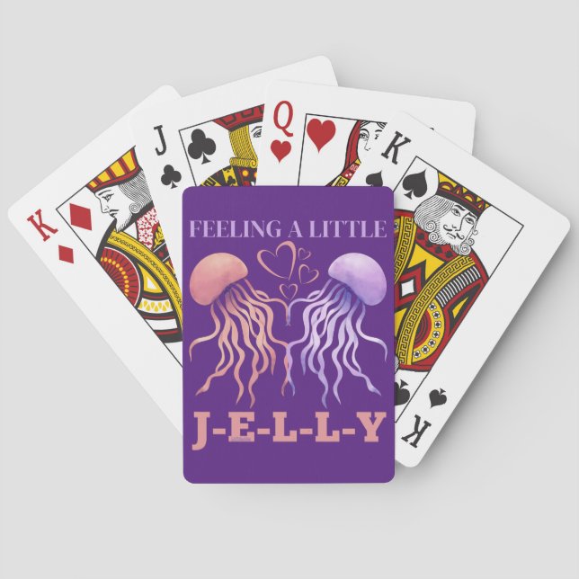 KÄNNER EN LITEN JELLY-Lustig valentingåva Casinokort (Baksidan)