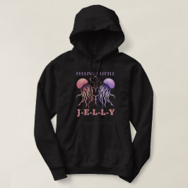 KÄNNER EN LITEN JELLY-Lustig valentingåva Hoodie