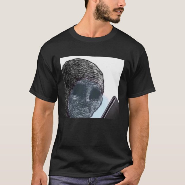 Känner Guy Wojak Meme Doomer Pullover Hoodie T Shirt (Framsida)