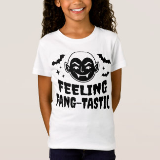 Känner mig Fång-Fantastisk Rolig Vampyr Halloween- T Shirt