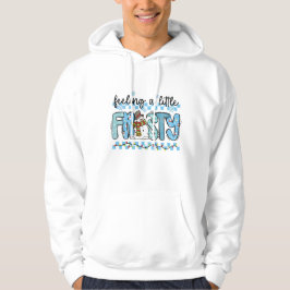 känner mig frostig hoodie