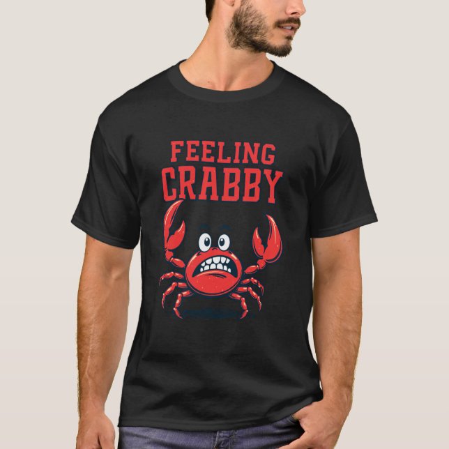 Känner mig grinig t shirt (Framsida)