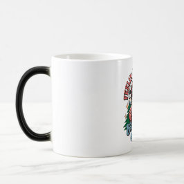 Känner mig jolly jul tomte magisk mugg