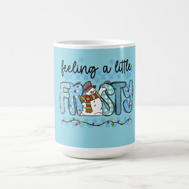 Känner mig lite frostig kaffemugg (Center)