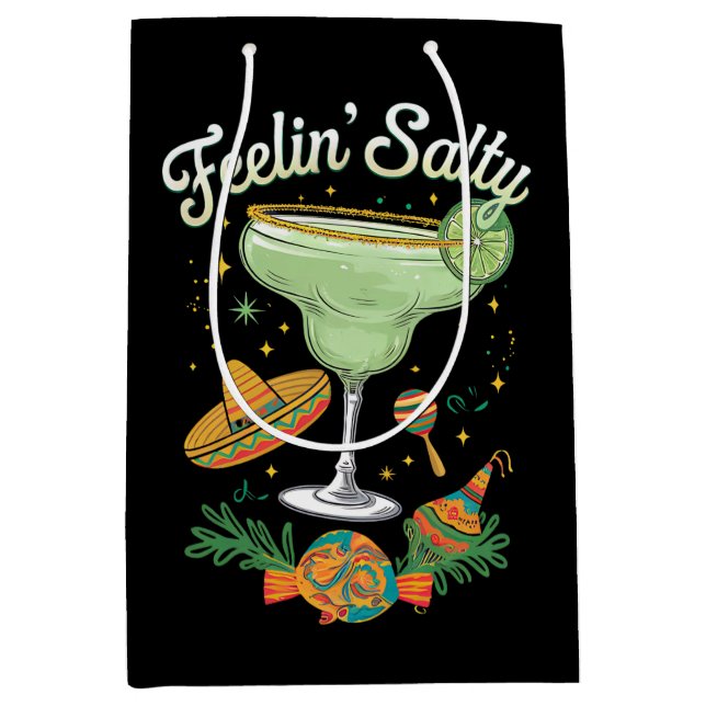 Känner mig Salt Margarita Rollig Cinco De Mayo (Framsidan)