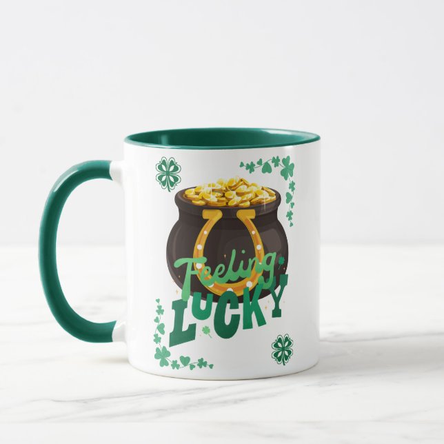 KÄNNER MIG TUR, SAN PATRICKS DAG MUGG (Vänster)