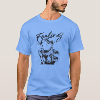 Känner mig vilse grunge streetwear estetisk pojke t shirt