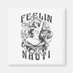 Känner Nauti - Segelbåt Båttur Sommar Och B Magnet