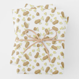 Känner Salt Popcorn och Jordnötter Presentpapper