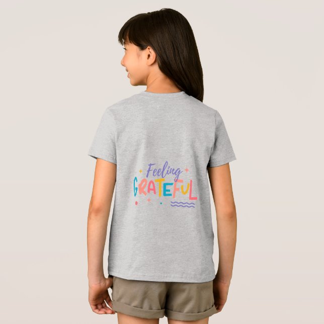 Känner Tacksamhet T-Shirt (Baksida Full)