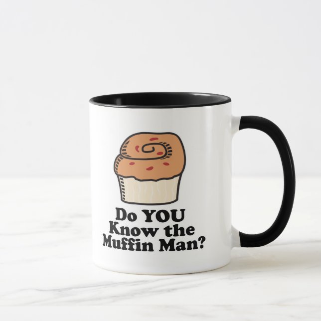 känner till muffinsmannen mugg (Höger)