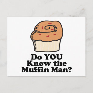 känner till muffinsmannen vykort