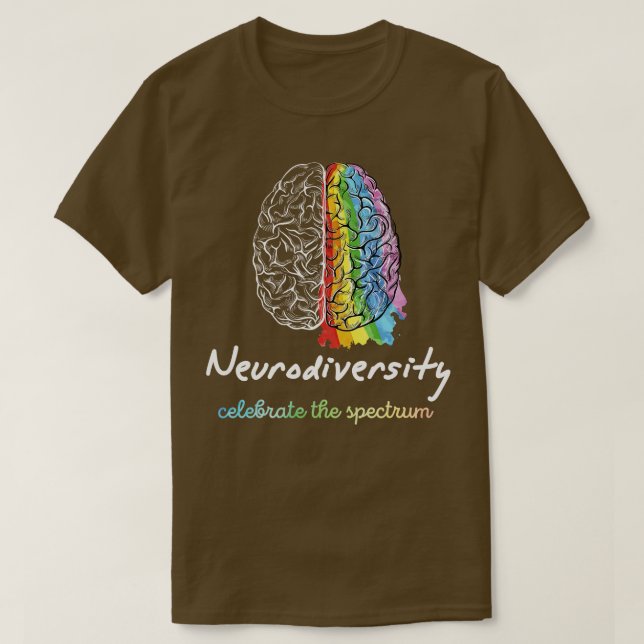 Kännetecken för medvetenhet om autism t shirt (Design framsida)