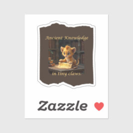 Kännetecken i den Lejona fästningen Tiny Klo-Cute Klistermärken
