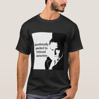 Kännetecknen fästs vid bildtecken t shirt