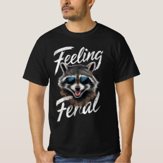Känning Feral Racoon T Shirt