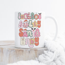 Känning Jolly Santa Baby Kaffemugg