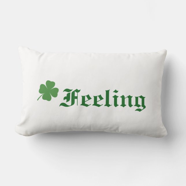 Känning Lucky Irish Pillow Lumbarkudde (Framsida)