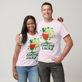 Känning Lucky Leprechaun Tshirt Tee Shirt