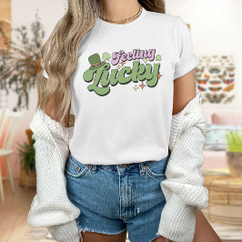 Känning Lucky St. Patricks Day Leprechaun T-Shirt