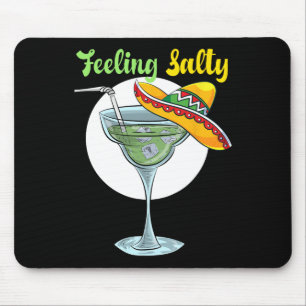 Känning Salty Funny Margarita Drinking Mexican Cin Musmatta