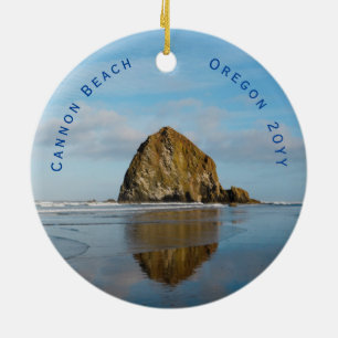 Kannon Beach Dold-jul Julgransprydnad Keramik