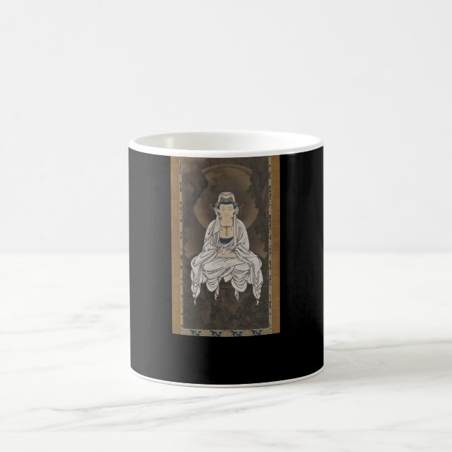 Kannon Bodhisattva av medkänsla C. 1500's Kaffemugg (Center)
