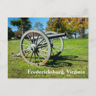 Kannon på Fredericksburg Battlefield Vykort
