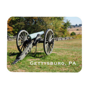 Kannon på Gettysburg-fältet Magnet