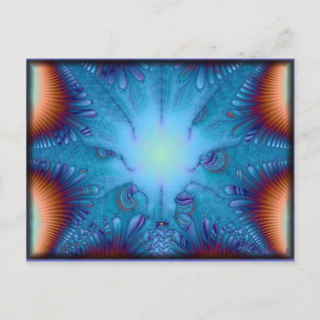 Känns blå vykort (Framsida)