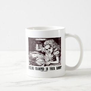 Känns det krämt i ditt rum? (Wonderland) Kaffemugg