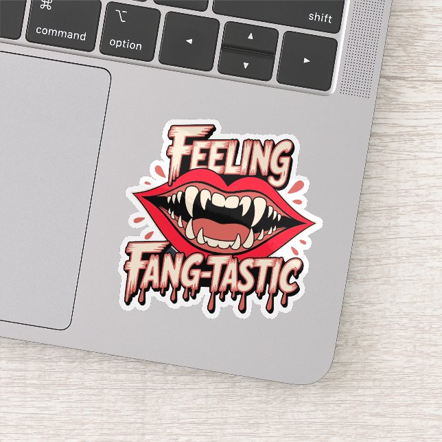 Känns fang-tetisk dekal (Detalj)