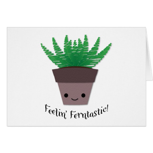 Känns Ferntastic Fern OBS Kort (Framsidan Horizontal)