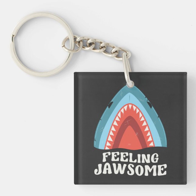 Känns Jawsome Shark Funny Summer Puns (Framsidan)