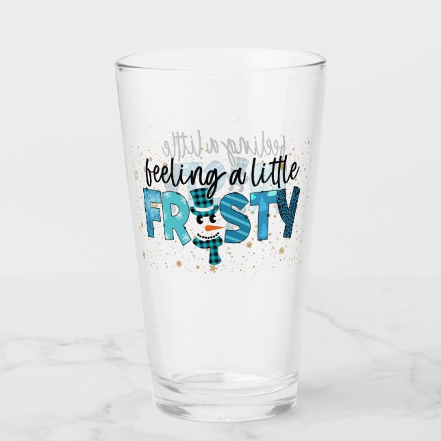 Känns lite frostiskt anpassad glaskopp (Framsida)