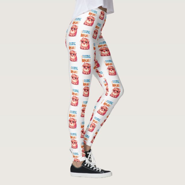 Känns ljus leggings (Höger)