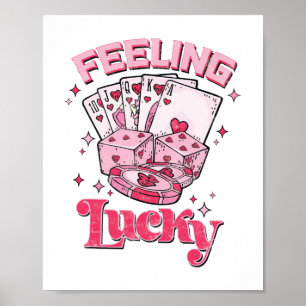 Känns lucky, Valentine Pocket, Alla hjärtans dag Poster