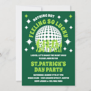 Känns så Lucky Grönt St. Patrick Day Party Inbjudningar