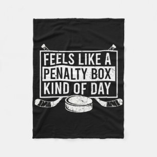 Känns som en straffbänk dag för ishockey fleecefilt