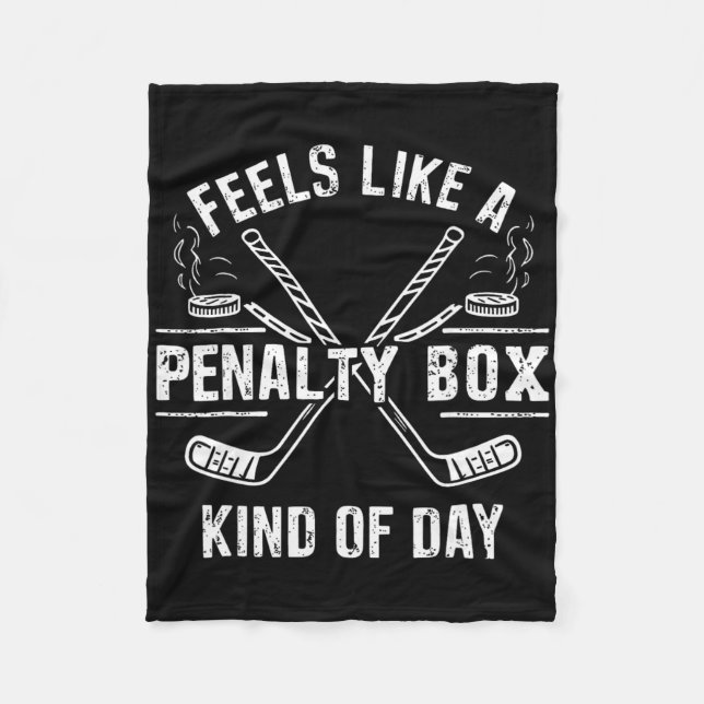 Känns som en straffbänk dag ishockey Ho Fleecefilt (Framsidan)