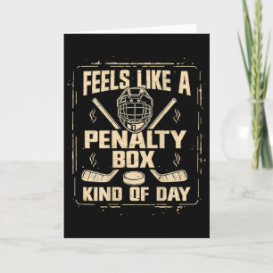 Känns som en straffbänkssortens dag Rolig hockey  Kort