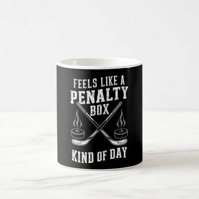 Känns som en straffbox dag ishockey kaffemugg (Center)