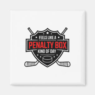 Känns som en utvisningsbänk dag rolig hockey magnet