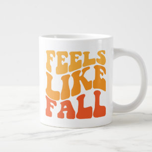 Känns som Fall Jumbo Mugg