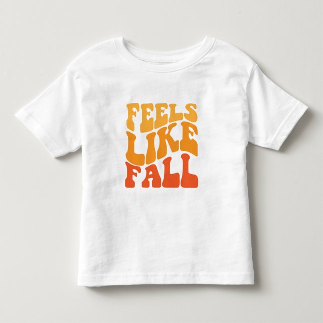 Känns som Fall T Shirt (Framsida)