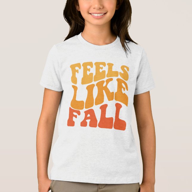 Känns som Fall T Shirt (Framsida)