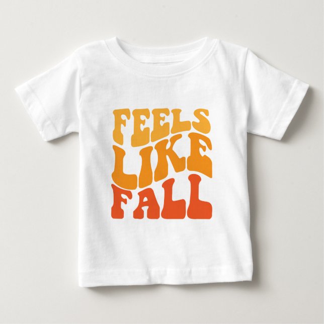 Känns som Fall T Shirt (Framsida)