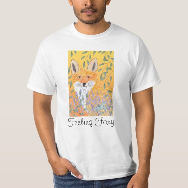 Känns som Foxy T Shirt (Framsida)